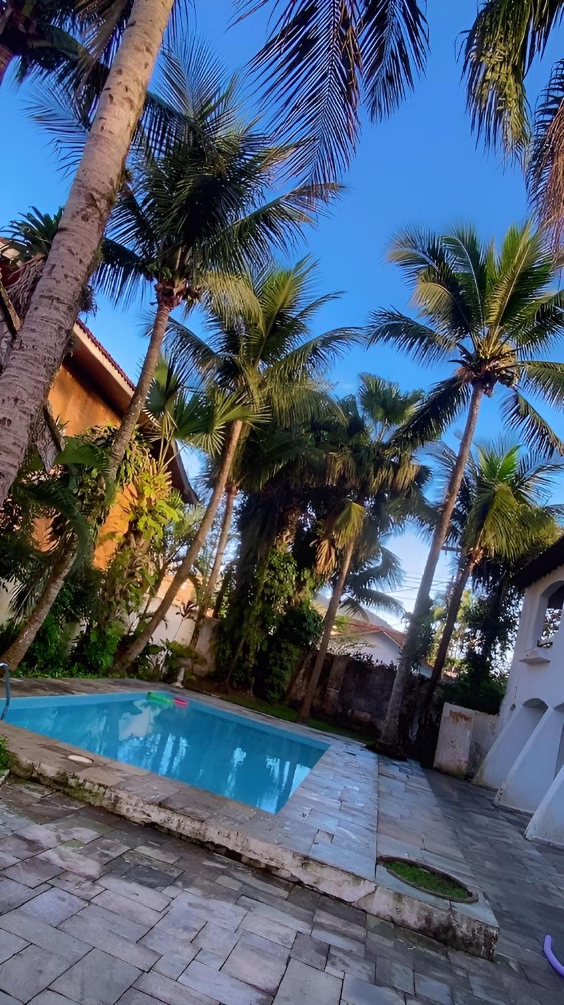 Casarao No Guaruja Com Piscina Villa Dış mekan fotoğraf