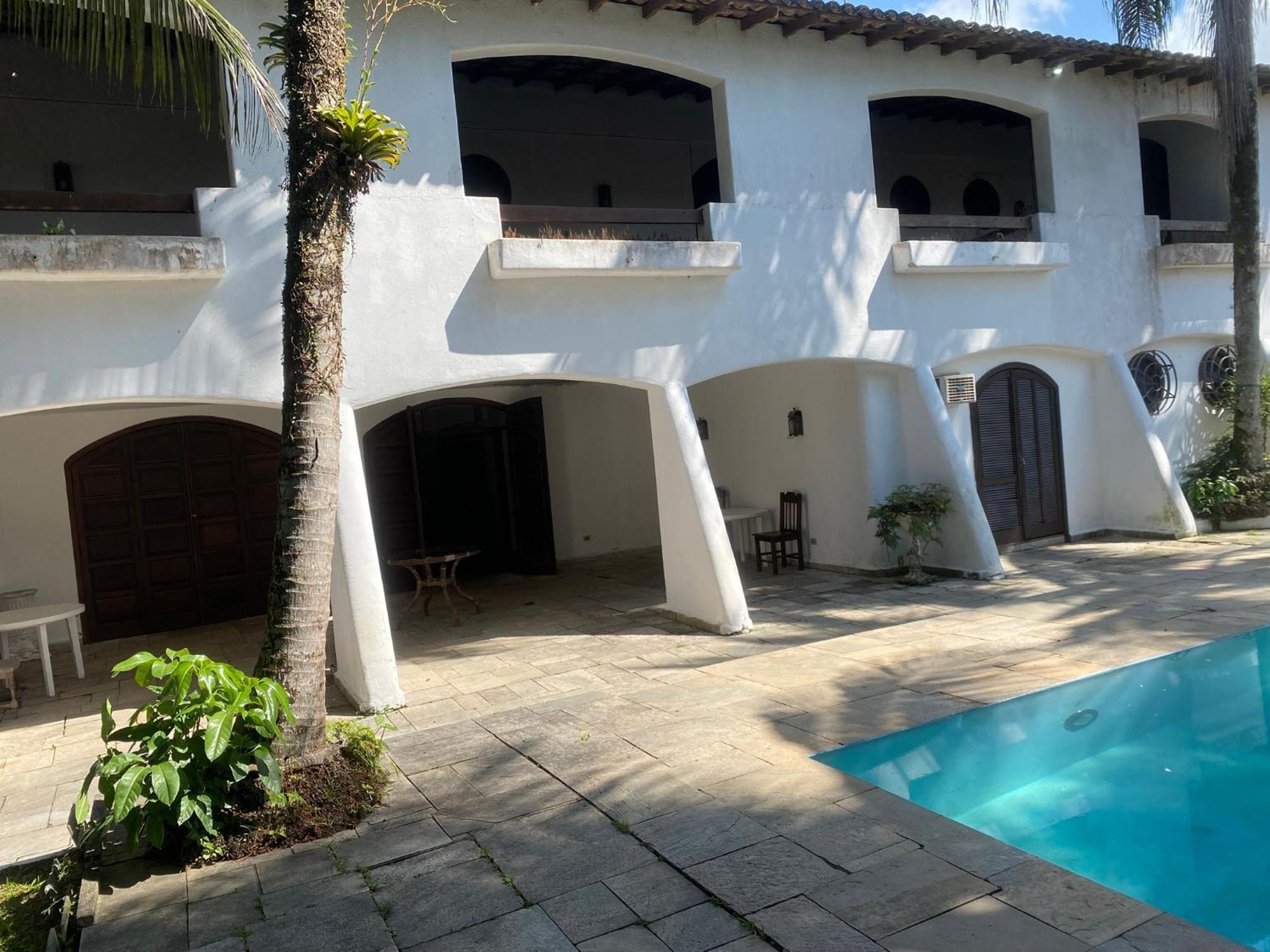Casarao No Guaruja Com Piscina Villa Dış mekan fotoğraf