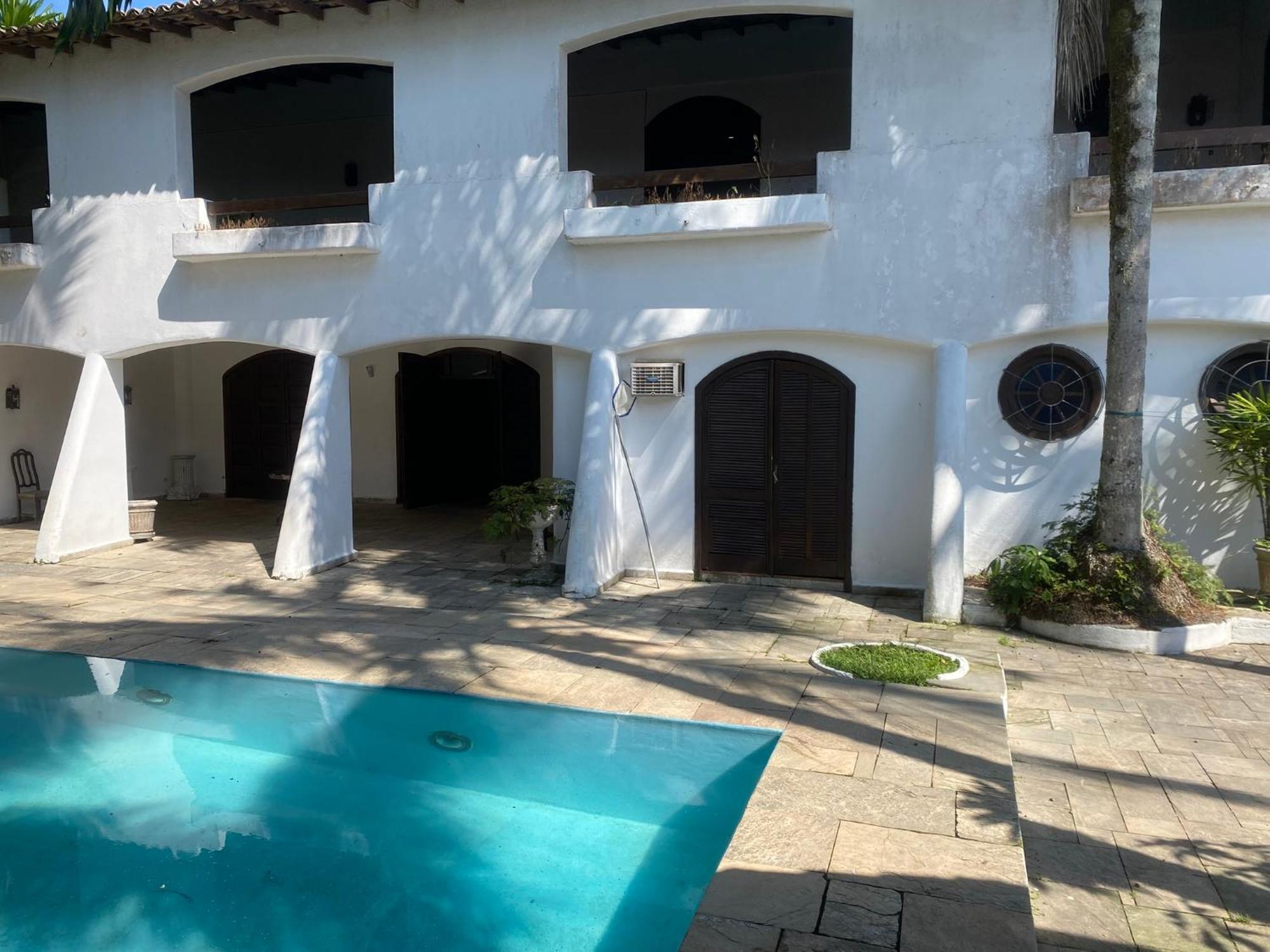 Casarao No Guaruja Com Piscina Villa Dış mekan fotoğraf