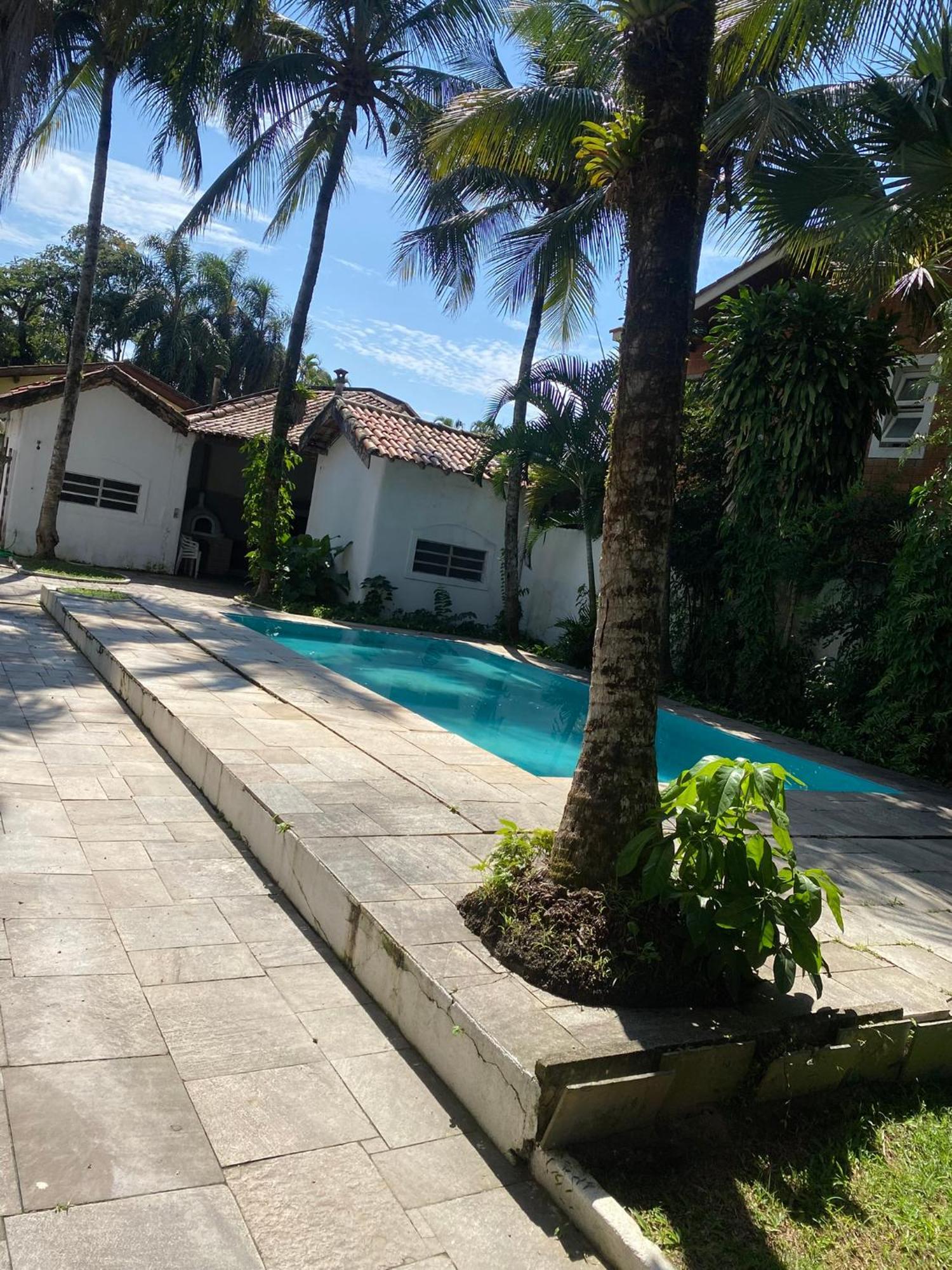 Casarao No Guaruja Com Piscina Villa Dış mekan fotoğraf