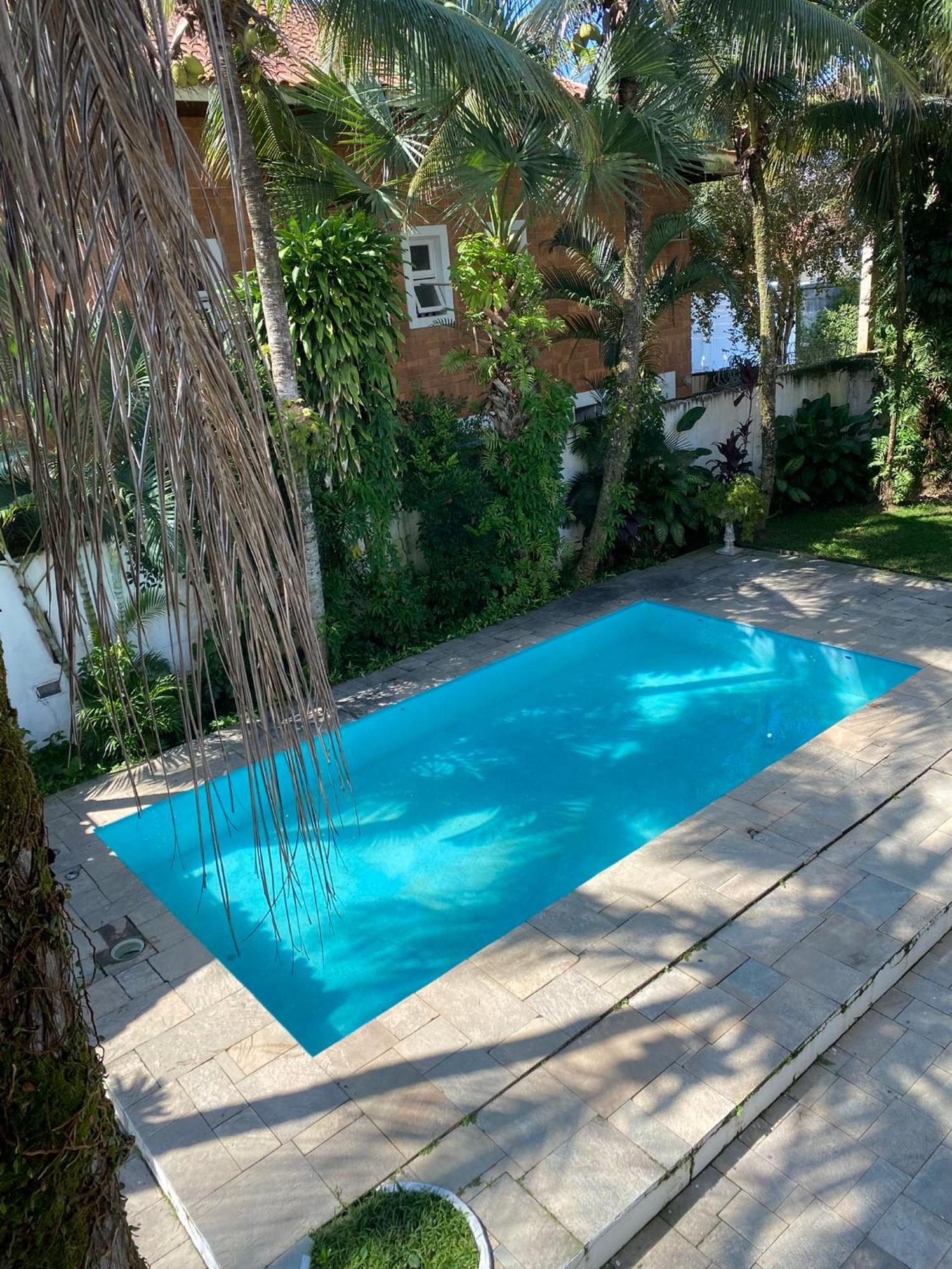 Casarao No Guaruja Com Piscina Villa Dış mekan fotoğraf